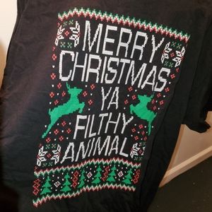 NWOT Merry Christmas Ya Filthy Animal home alone